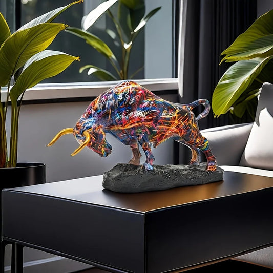 Designer Bronze Bull Statue