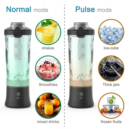 Portable Rechargeable Smoothie Blender