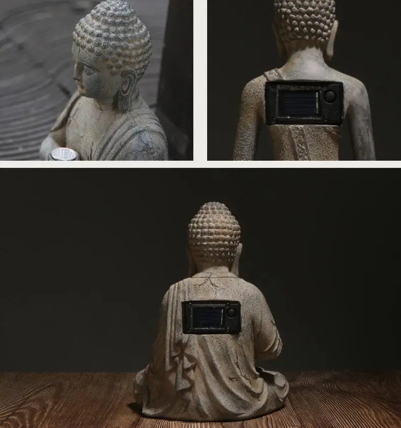 Spiritual Buddha Outdoor Solar Light
