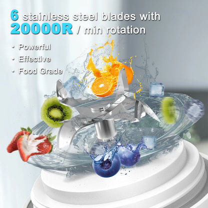 Portable Rechargeable Smoothie Blender